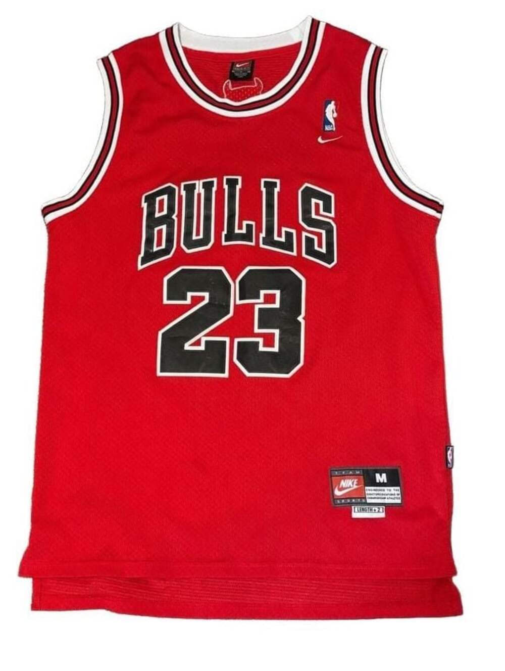 Vintage Nike Team Chicago Bulls NBA embroidered Jersey Men's Medium +2